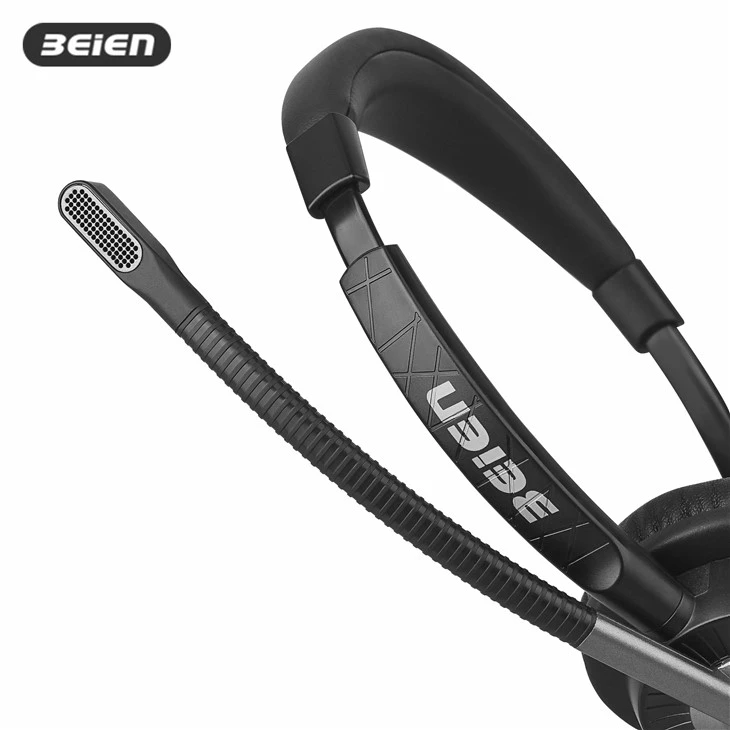 Single Ear USB Noise Cancelling Headset