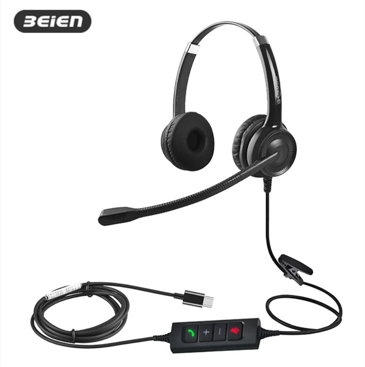 Dual ENC Type-C Office Headset