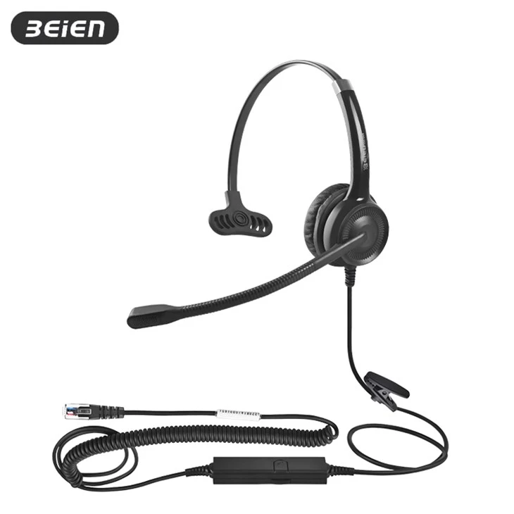 Mono Office RJ9 Headset With Mic